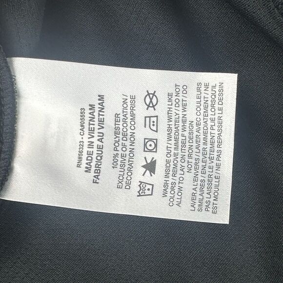 Nike Running Top Men Black Extra Large Long Sleeve Reflective Quarter Zip DriFit - Picture 6 of 14